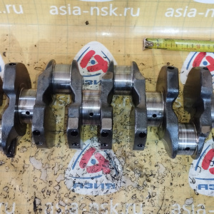 Коленвал TOYOTA 3CT-3CE-3CTE ДЕФЕКТ ПОД РАСТОЧКУ по диагонали 103 мм., диаметр 57/50,3 мм. ( под датчик коленвала ) + ШПОНКИ + БОЛТ 13411-64912