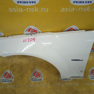 Крыло Mercedes C-Class W204 перед, лев белое (дефект) A2048800118, A2048801318