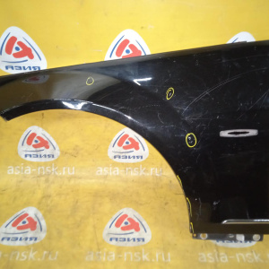 Крыло Mercedes C-Class W204 перед, лев чёрное (дефект) A2048800118, A2048801318
