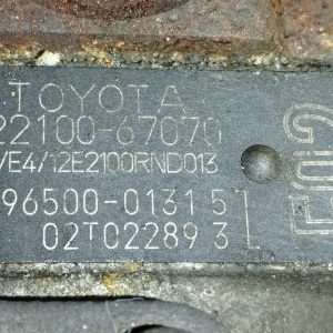 ТНВД TOYOTA 1KZ-TE БЕЗ ЭЛ. КЛАПАНА УПРАВЛЕНИЯ 22100-67070
