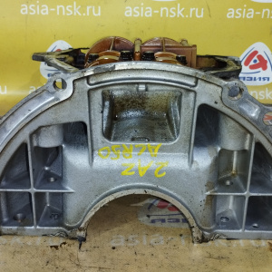 Поддон ДВС Toyota 2AZ-FE Alphard ANH20 картер, алюминий с крышкой балансира БЕЗ БАЛАНСИРА ( 10120 )