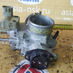 Заслонка дроссельная Toyota 4S-FE Camry/Vista SV30 '1991- 22210-74720 a/t трамбл 4 болта OLD  ДЕФЕКТ ДАТЧИКА