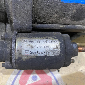 Стартер SsangYong OM661/OM662/D20DT/664/D27DT/665 Actyon CJ/C100/DJ/D100 Valeo 6611513901