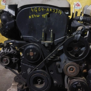 Двигатель Mitsubishi 4G64-AK3314 4WD БЕЗ КОНДЕРА  ПРОБЕГ 78т.км GDI Grandis N84W ТНВД MD 351018