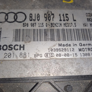 Блок управления двс Audi TT 8J3 CCZA '2008 2.0 TFSI 4WD DSG-6 0261201881 8J0907115L