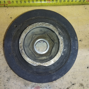 Шкив коленвала HONDA B20B RF2/RD1 ДЕФЕКТ 4+4+4 руч. диаметр 92/162/169 мм.