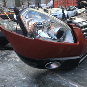 Ноускат Nissan Qashqai/Dualis KJ10 '2006-2010 дефект крепленя L фары ф.11384(5) xenon тум.029065