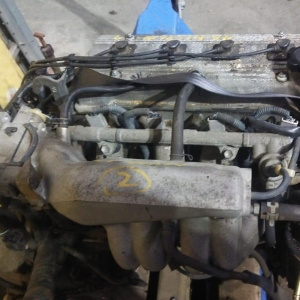 Двигатель Toyota 4A-FE-M158624 2WD трамблер  БЕЗ НАВЕСНОГО пробег 54т.км Corolla/Corolla Spacio AE1