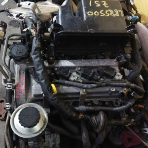 Двигатель Toyota 1SZ-FE-0055887 БЕЗ ГЕНЕРАТОРА ,ПРОБЕГ 86 Т КМ Vitz/Platz SCP10-3029110 '2001-