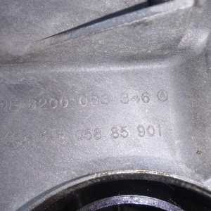 Резонатор воздушного фильтра Renault Kangoo KC K4M753 Резонатор верхний в 8200083346