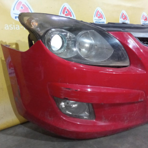 Ноускат Hyundai i30 FD/JD G4GC '2007-2010 Красный, акпп, фары тёмные, туманки, 2501 865112L000
