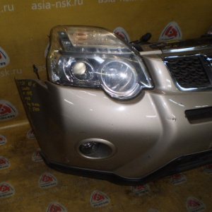 Ноускат Nissan X-Trail DNT31 M9R '2010-2015 Без трубок охлаждения Дефект крепления фар ф.1848 тум.2704