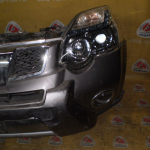 Ноускат Nissan X-Trail DNT31 '2010-2015 Без радиатора охлаждения (Дефект креплений фар) ф.1849 xenon тум.2704
