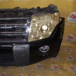 Ноускат Mitsubishi Pajero V93W '2006-2011 Без радиатора охлаждения (под уширитель) с омывателями фар ф.100-87874 Xenon тум.A047436
