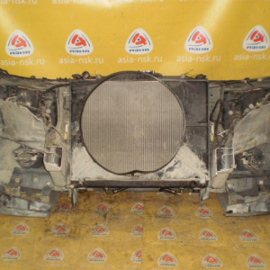 Ноускат Mitsubishi Pajero V93W 6G75 '2006-2011 a/t С омывателями фар (под уширитель) Решетка тюнинг ф.100-87874 Xenon тум.DIOD