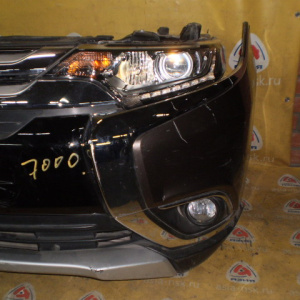 Ноускат Mitsubishi Outlander GG2W/GF7W '2015-2018 Без трубок охлаждения фары не xenon тум.A047436