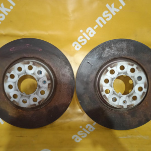 Диск тормозной Volkswagen Tiguan AD1 F 312X25 пара 5Q0615301F DFG '2019
