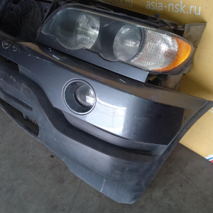 Ноускат BMW X5 E53 M54B30 '2003 400/7 АКПП, Правый руль, галоген бел.пов. 51118402303