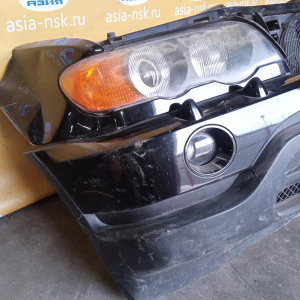 Ноускат BMW X5 E53 M62B44 '2000 668/9 АКПП, Левый руль, ксенон жёлт.пов., омыватели фар