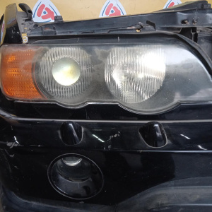 Ноускат BMW X5 E53 M62B44 '2000 668/9 АКПП, Левый руль, ксенон жёлт.пов., омыватели фар