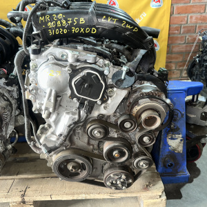 Двигатель Nissan MR20DD-909875B 4WD БЕЗ  КОНДЕРА Serena C27