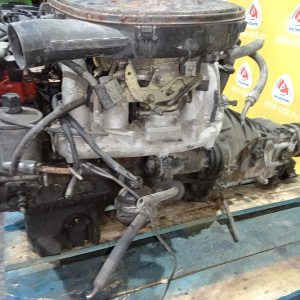 Двигатель Mercedes 190 M102E20/102.962-20276137 E2.0 В сборе, с мкпп A1242604401 и стартером W201