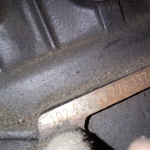 Двигатель Mercedes 190 M102E20/102.962-20276137 E2.0 В сборе, с мкпп A1242604401 и стартером W201