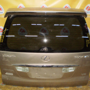 Дверь задняя Lexus GX470 UZJ120 '2002-2009 Камера,спойлер (Дефект спойлера)