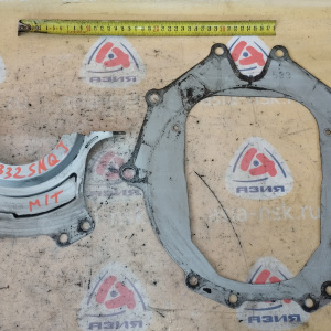 Кожух маховика Mitsubishi MD145533 + MD143462 Diamante/Sigma F07W 6G72/Y722D 2WD m/t 12 VALVE пластина между кпп и двс + крышка ( трамб. ) KF5M332SNQJ