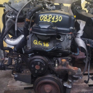 Двигатель Nissan QG18-DE-088130 BLACK TOP БЕЗ НАВЕСНОГО Bluebird Sylphy QNG10-000745