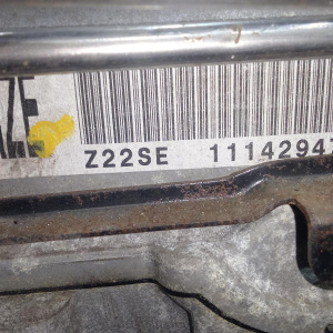 Двигатель Opel Zafira A L61/Z22SE-11142947 2.2L 16V F75/XM220 '2002