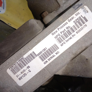 Раздатка Ford Barra I6 Territory '2005 NV125-C 6-ступ. ZF 6HP26 4WD 4.0L 5R797A195AC
