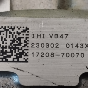Турбина Toyota/Lexus V35AFTS Land Cruiser VJA300 + эл. мотор 896A6-60010 17208-70070