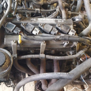 Двигатель Toyota 1SZ-FE-0281514 БЕЗ ГЕНЕРАТОРА ,ПРОБЕГ 86 Т КМ Vitz/Platz SCP10 '2001-