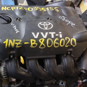Двигатель Toyota 1NZ-FE-B806020 МЕХ ДРОСЕЛЬ Platz/Vitz/Funcargo NCP12-0395155 '2001-