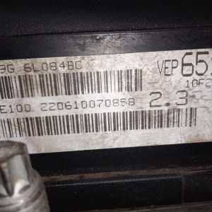 Двигатель Ford Mondeo 4 SEBA-AM38725 2.3L Duratec HE (160PS) AT БЕЗ НАВЕСНОГО CA2/BA7 '2010