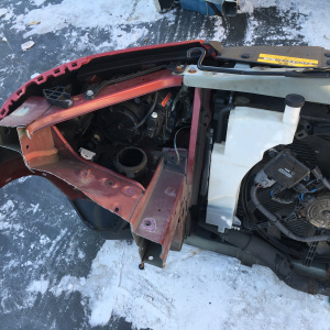 Ноускат Nissan Juke NF15 MR16DDT '2010-2014 ф.H012 тум.2704