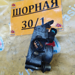Заслонка дроссельная Nissan QG15/QG18 Bluebird Sylphy G10 с вакум( ДЕФЕКТ ДАТЧИКА ПОЛОЖЕНИЯ) RTR50-17 + AEB208-03