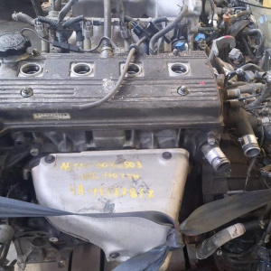 Двигатель Toyota 4A-FE-M437817 2WD трамблер  БЕЗ НАВЕСНОГО ПРОБЕГ 110т.км Corolla/Corolla Spacio AE111-6098503