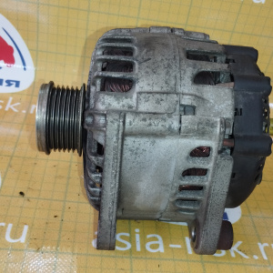 Генератор Nissan/Renault QR25DE/2TR703 Teana/X-Trail J32/T31/HY0 14V 110A 3 конт. пластик. крышка дефект задней крышки и муфты 23100-JA02C