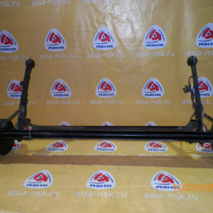 Балка TOYOTA EXZ10 ABS R в сборе. барабанные тормоза. с тросами ручника.