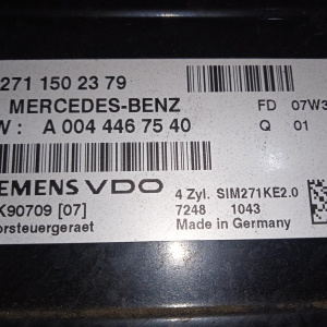 Блок управления двс Mercedes C-Class W204 M271KE18ML/271.950 '2007 5WK90709 A0044467540 A2711502379