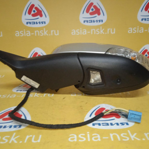 Зеркало Volvo S40 MS лев 10 проводов (трещинка в повторителе, царапины) 31278725 '2008