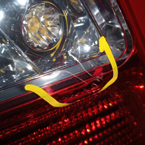Стоп Mercedes C-Class W204/S204 '2008 L Универсал, LED-диод (трещина на стекле, царапины) A2048203964