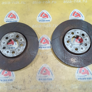Диск тормозной Volkswagen Golf 4 1J1 F 288X22 5-100 пара 6R0615301A '1999
