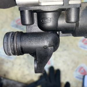 Клапан отопителя Mercedes A2722000031 E-Class W211 M272 '2005 на гбц слева сзади