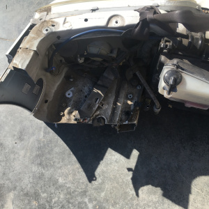 Ноускат Toyota Mark II GX100 '1998-2000 a/t (без габаритов) ф.22-271 xenon с.22-274