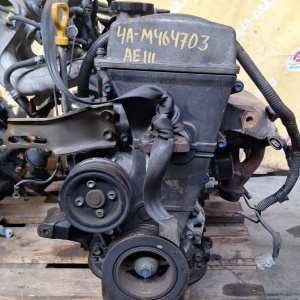 Двигатель Toyota 4A-FE-M464703 2WD трамблер  БЕЗ НАВЕСНОГО пробег 133 т. км Corolla/Corolla Spacio AE111-6105000
