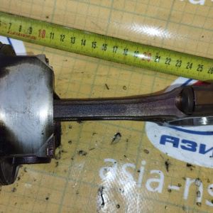 Поршень с шатуном Subaru EJ252 Forester/Impreza/Legacy диаметр 55/23 мм., длина 93/171 мм.