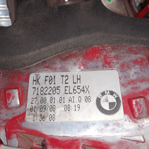 Стоп BMW 7-Series F01 '2008 L в крышку багажника, оплавлен цоколь 63217182205